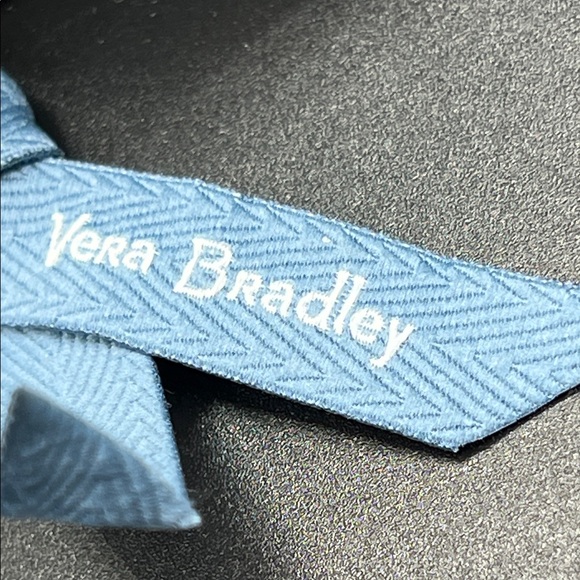 Vera Bradley Cat’s Meow RFID Turnlock Wallet in Blue Quilted - Picture 2 of 13